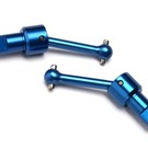 Traxxas TRA7550R  Blue Alu Driveshaft Assembly (2): 7550R LaTrax 1/18 Rally