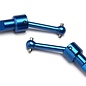 Traxxas TRA7550R  Blue Alu Driveshaft Assembly (2): 7550R LaTrax 1/18 Rally