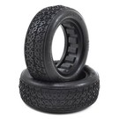 J Concepts JCO3077-01 Dirt Webs 2.2" 2WD Front Tire Blue (2) 307701