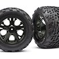 Traxxas TRA3669A  Talon Tire on All-Star Black Chrome Front 2.8" (2)