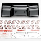 Traxxas TRA5446G  Revo E-Revo Exo-Carbon Fiber Finish Wing w/ Decals