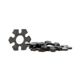 Avid RC AV1044-S-05  12mm Hex Track Width Spacers | .05mm Carbon | 5 pack