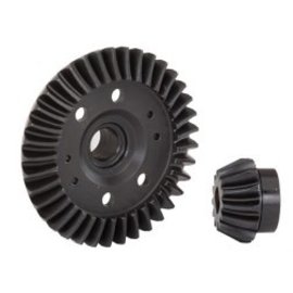 Traxxas TRA6879R  Rear Spiral Ring & Pinion Gear Set: 4-Tec Rustler Slash Stampede 4x4