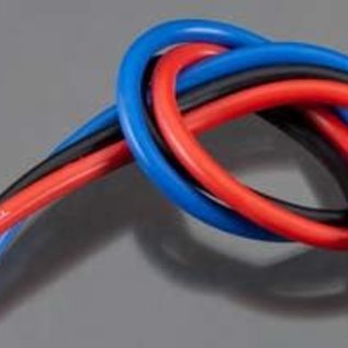 TQ Wire TQW1103 10 Gauge Super Flexible Wire - 1' ea. Black, Red, Blue