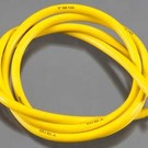 TQ Wire TQW1136  10 Gauge Super Flexible Wire - Yellow 3'