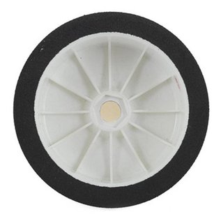 BSR BSRC8035 1/8  35 Shore 17mm Hex Mounted GT Foam Tire On White Dish Wheels (2)