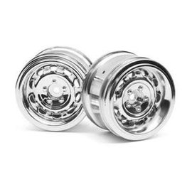 HPI HPI33473  Chrome Vintage Wheel CC Type 31mm (6mm Offset) (2) VTA