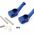 Traxxas TRA1952X  Blue Alu Rear Stub Axle Carriers (2) Hoss Rustler Slash Stampede 4wd