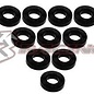 3-Racing 3RAC-WF315 Black Aluminum M3 Flat Washer 1.5mm (10)