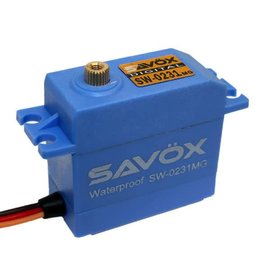 Savox SAVSW0231MG  Waterproof Standard Digital Servo .15/208 @ 6.0V