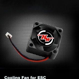 Hobbywing HWI86080052  MP2510SH-5V Black A Cooling Fan, for EzRun Waterproof ESC