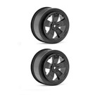 Avid RC AV1101-B  Black Sabertooth Losi-SCTE or 22SCT Short Course Wheel (2)