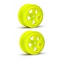 Avid RC AV1101-Y  Yellow Sabertooth Losi-SCTE or 22SCT Short Course Wheel (2)