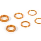 Xray XRA375090-O  Set of Aluminum Shims (0.5mm, 1.0mm, 2.0mm) - Orange 375090O