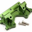 STRC SPTST2530G  Green Aluminum Front Bulkhead Traxxas 2wd