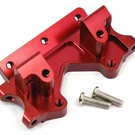 STRC SPTST2530R  Red Aluminum Front Bulkhead Traxxas 2wd