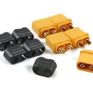 Michaels RC Hobbies Products EPB-1027 XT60 Male Connectors with Insulator Caps (5)