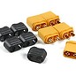 Michaels RC Hobbies Products EPB-1027 XT60 Male Connectors with Insulator Caps (5)