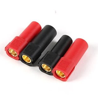MRC Hobbies Products EPB-9138A XT150 Connectors (2pr) Black, Red