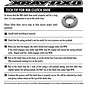 Xray XRA348576  Red XCA Clutch Shoe