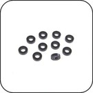 Awesomatix A700-SH1.75  6x3x1.75mm Spacer Black