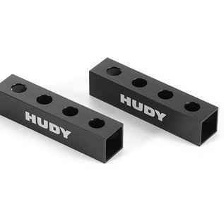 Hudy HUD107701  Chassis Droop Gauge Support Blocks 20mm for 1/8