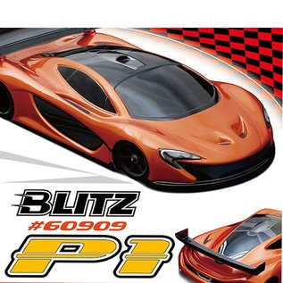 BLITZ BLZ60909  BLITZ P1 1/12th On-Road Sport Car Clear Body (0.8mm)