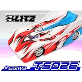 BLITZ BLZ60119-10  BLITZ TS02E Clear Body (200mm) (1.0mm) Standard
