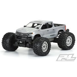 Proline Racing PRO3506-00  2019 Chevy Silverado Z71 Trail Boss Clear Body, for Pro-MT and Stampede 4X4