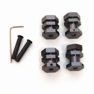 STRC SPTST3654-17GM  Machined Aluminum 17mm Hex Conversion Kit Traxxas 2wd