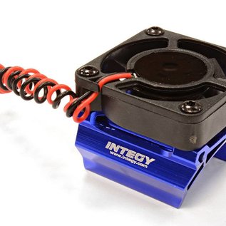 Integy C25861BLUE High Speed Cooling Fan+Heatsink Mount for 28mm O.D. Motor