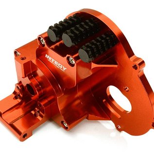 Integy C28196RED Alloy Gearbox Housing for Traxxas 1/10 Stampede 2WD, Rustler, Bandit & Bigfoot