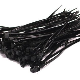 Integy C23386BLACK Plastic Tie Wrap/Cable Tie Small Size (100)