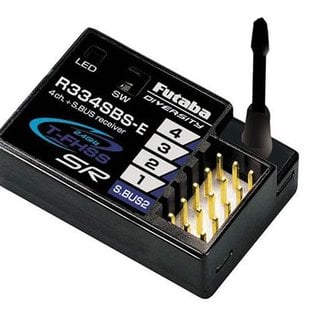 Futaba R334SBS-E 2.4GHz RX T-FHSS SR Receiver