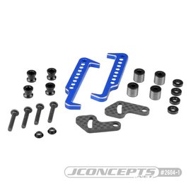 J Concepts JCO2604-1 Blue Swing Operated Battery Retainer Set for B6.1, B6.1D, T6.1 or SC6.1