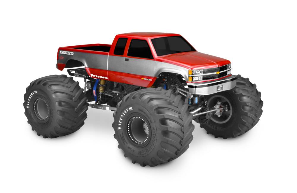 rc monster truck bodies