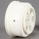 TLR / Team Losi TLR7012  Wheel, White (2) 22SCT