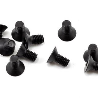 Yokomo YOKZC-F36A 3x6mm Flat Head Hex Screw (10)