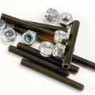 Traxxas TRA3962  Grub Set Screws & Nylon Locknuts (8)