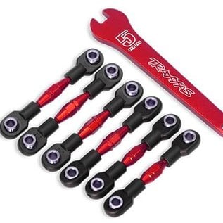 Traxxas TRA8341R  4-Tec 2.0 Red Anodized Aluminum Turnbuckles & Wrench