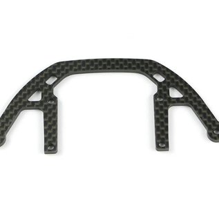 Serpent SER401677  Serpent Bumper top plate rear carbon X4