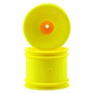 DE Racing DER-SS4-AY  Yellow Speedline 2.2" 1/10 Stadium Truck Wheel 12mm Hex (4) for XT2 T6