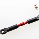 Traxxas TRA3737  Red Alu 39mm Front Camber Link Turnbuckle: Rustler Stampede