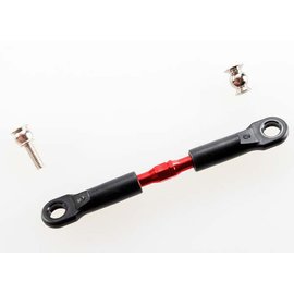 Traxxas TRA3737  Red Alu 39mm Front Camber Link Turnbuckle: Rustler Stampede