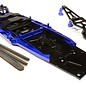 Integy C26146BLUE  Billet Machined Complete LCG Chassis Conv. Kit for Traxxas Slash 2wd