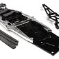 Integy C26146SILVER  Billet Machined Complete LCG Chassis Conv. Kit for Traxxas Slash 2wd