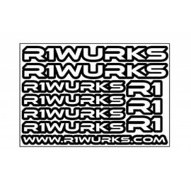 R1wurks R1-STKRSHT  R1 Sticker Sheet