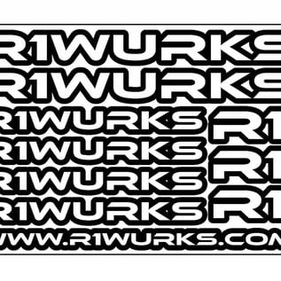 R1wurks R1-STKRSHT  R1 Sticker Sheet