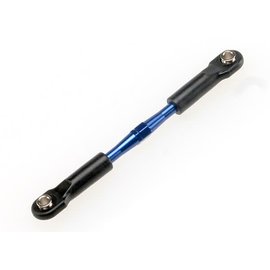 Traxxas TRA3738A  Blue Alu 49mm Front Camber Link Turnbuckle: Rustler Stampede