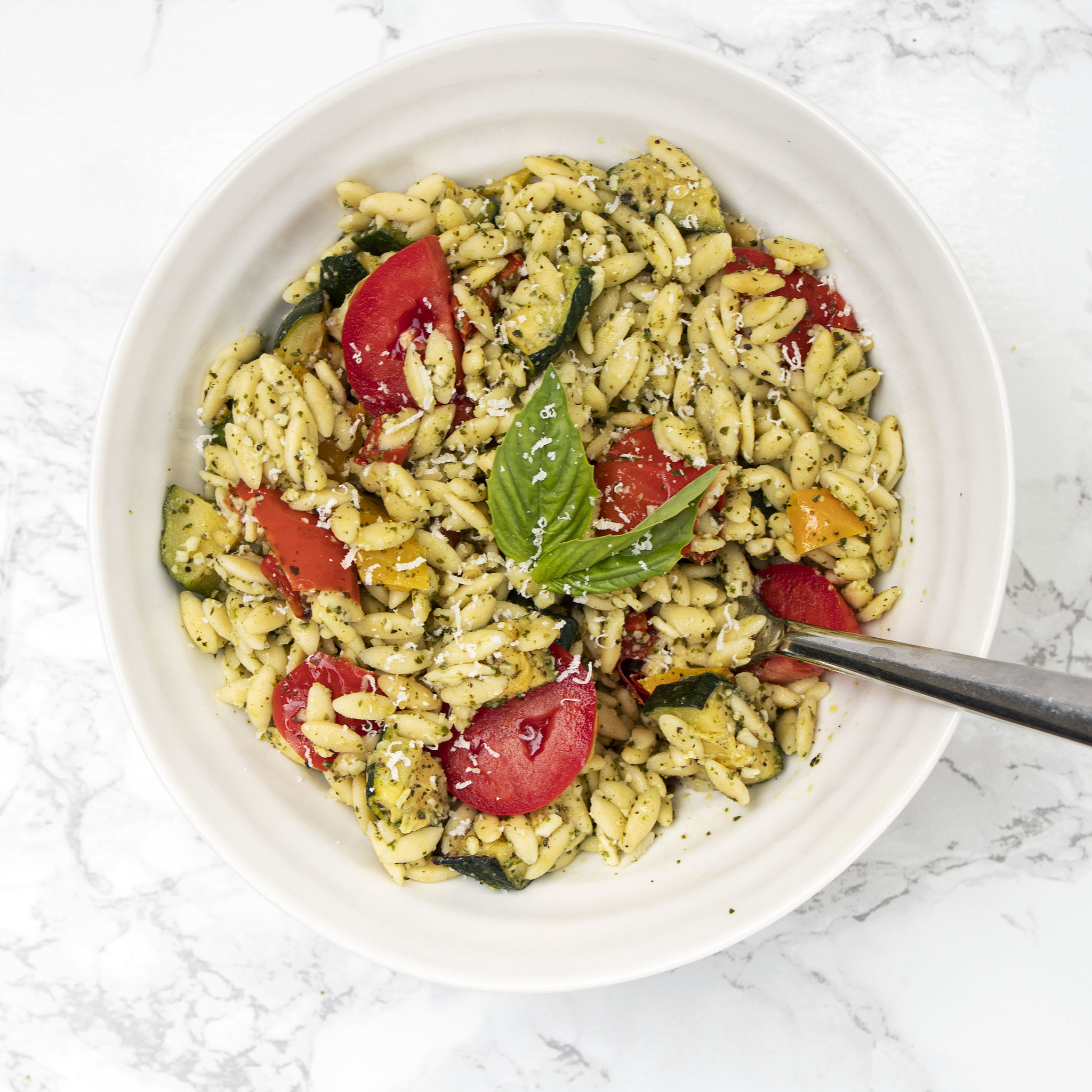 Vegetable Pesto Orzo Dinner (Serves 2) Today's Menu